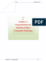 Programmation Machines Outils Commande Numerique