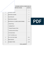 Summary of Cost For Ibef, Upcoming Office at 20Th Floor, STC Building Janpath, C.P. S.No Description of Item Page No