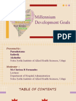 Millennium Evelopment Goals