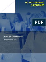 FortiDDoS 4.5.0 Study Guide-Online