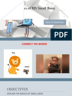 Basics of MS Small Basic Part 1