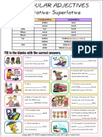 13lHkaMa22 Irregular Adjectives Comparative Superlative