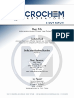 Microchem Non GLP AATCC 100 Study Report NG13210 24JUN2019