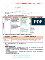 p3-1 Situación de Aprendizaje Mat. Problemas de Adicion