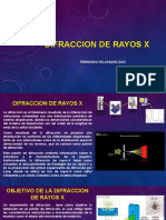 Difraccion de Rayos X PPT 2021