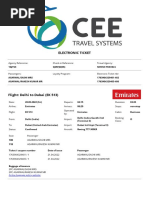 Electronic Ticket For 1gjtsx Departure Date 20-05-2022