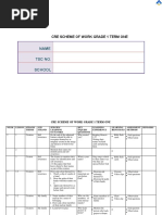 Cre Grade 1 Term 1