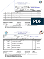 Oromia State University Central Registrar, EMIS and Alumni Directorate Registration Slip