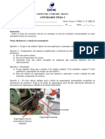 Lista 3 - Redutores e Rodas de Atrito