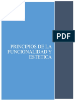 Principios de La Funcionalidad y Estetica