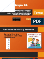 Funciones de Oferta, Demanda, Costo