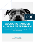 Vf. Glosario para Un Auxiliar Veterinario