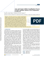 Justel 2017. Solid-Liquid Equilibrium and Copper Sulfate Crystallization Process