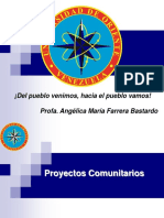 Proyectos Comunitarios.