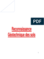 Cours Reconnaissance Géotechniques