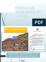 SISTEMA DE AGUA POTABLE PPT Presentacion