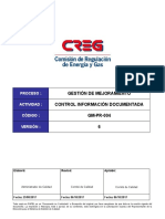 gm-pr-004 Control de Informacin Documentada1