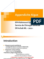 Appendicite Aigue 2011