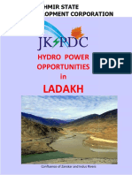 Hydro Power Opportunities in Ladakh