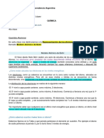 Modelo Atómico de Bohr. 3er Año