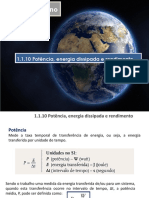 1.1.10 - Potência, Energia Dissipada e Rendimento