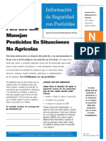 Normas de Seguridad de Pesticidas 1