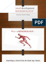 AKD - Historical Development of KINESIOLOGY