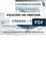 Unidad 7 Modelos de Decision Sobre Fijacion de Precios 2