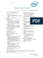 Product Specifications Intel SSD DC S3700