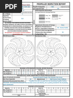 Propeller Inspection Report - Arrival