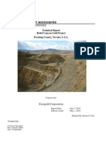 Technical Report Relief Canyon Gold Project