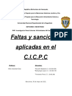 Comportamiento Humano de Los Funcionarios en El C.I.C.P.C