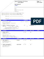 Gahanna Police Department Incident Report