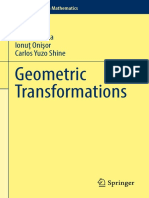 (Problem Books in Mathematics) Răzvan GelcaIonuţ OnişorCarlos Yuzo Shine - Geometric Transformations-Springer, Cham (2022)