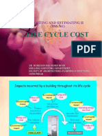 Life Cycle Cost: Costing and Estimating Ii (BSS 562)