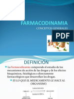 FARMACODINAMIA