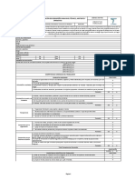 Evaluación de Desempeño Nivel Tecnico, Asistente y Operativo