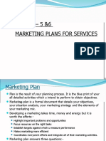 LESSON 5-6 Marketing Plan in Services