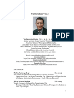 Curriculum - Vitae Wahyuddin Halim