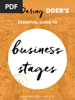 Daring-Doer Business Stages