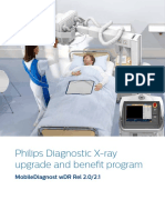 Philips Diagnostic X-Ray Upgrade and Benefit Program: Mobilediagnost WDR Rel 2.0/2.1