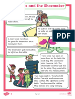 T e 2552288 Ks1 The Elves and The Shoemaker Differentiated Reading Comprehension Activity Ver 2