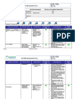 Job Risk Assessment JRA No: CE/QTLM/SCF/IS/0522/074