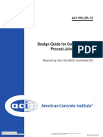 550.2r 13 Design Guide For Connections in Precast Jointed Systems