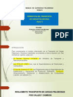 NORMATIVA TRANSPORTE 1ra. Parte