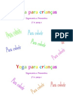 Apostila de Yoga para Criancas