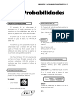 IV Bim - 5to. Año - Raz. Mat. - Guía 4 - PROBABILIDADES