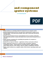 Types and Componets of A Computer System