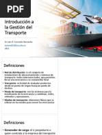 2) Gestión de Transporte