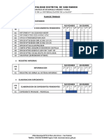 Plan de Trabajo San Ramon